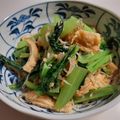 気まぐれ♡雨おんな's cooksnap of when they made ✿お弁当にも 小松菜とじゃこ炒め✿.