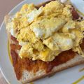 えみらくる's cooksnap of when they made レンジで簡単♪ふわとろスクランブルエッグ.