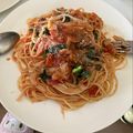 マイメロまきこ's cooksnap of when they made 濃厚☆牡蠣のトマトソースパスタ.