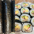 くりすたるけいこ's cooksnap of when they made ✿サラダ巻♡わたし流の巻き方・切り方✿.