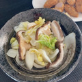 しゅい6's cooksnap of when they made 簡単副菜！椎茸と白菜の蒸しポン.