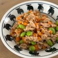 みるくここあ♪＊'s cooksnap of when they made 給食の味をアップグレード！ツナそぼろ.