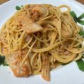 Ｎよんよん's cooksnap of when they made キムチでクリームパスタ☆.