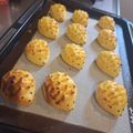 かぼちゃんち's cooksnap of when they made ハリネズミのスイートポテト♪.