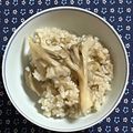 nara06's cooksnap of when they made 料亭の味！舞茸の炊き込みご飯.