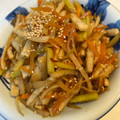 yu228's cooksnap of when they made 大根と人参とちくわの炒め煮.
