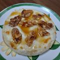 ponnko's cooksnap of when they made 簡単♡くるみ黒蜜チーズトースト♪.
