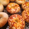 にゃあるん's cooksnap of when they made HBでもちもち米粉ベーグル.