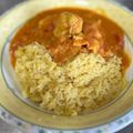 ＫＯＫＯＲＯＲＯ's cooksnap of when they made カレー料理に！炊飯器でターメリックライス.