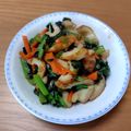 みぃくんのママ's cooksnap of when they made 小松菜あるもの常備菜.