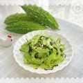 ゆーじん１１４'s cooksnap of when they made ゴーヤ塩昆布和え.