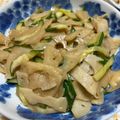 moonparty's cooksnap of when they made レンコンときゅうりのおつまみ炒め。.