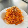azbjbn's cooksnap of when they made 【農家のレシピ】千切りニンジンの味噌炒め.