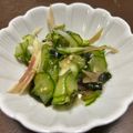 ぽてと's cooksnap of when they made きゅうりと茗荷のさっぱり酢の物.