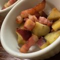 MULA's cooksnap of when they made 簡単ベーコンとさつまいものバター醤油炒め.