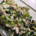 akincho16's cooksnap of when they made おばあちゃんの味♪ほうれん草の白和え.