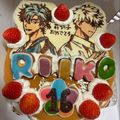 おきなわままん's cooksnap of when they made お誕生日に＊キャラチョコ＊キャラケーキ.