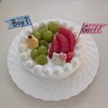☆chanrii☆★'s cooksnap of when they made 簡単ジェンダーリビールケーキ.
