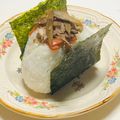tokotann's cooksnap of when they made きんぴらごぼうのおにぎり.