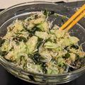 mahorou's cooksnap of when they made きゅうり・わかめ・じゃこの酢の物.