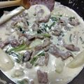 アクィ♡'s cooksnap of when they made 豚ばらとかぶのクリーム煮.