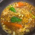 kindsun's cooksnap of when they made 手抜きスープカレー　業務スーパー活用術.