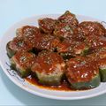 PonChoco♡'s cooksnap of when they made 【楽めし】簡単美味しい♡ピーマンの肉詰め.