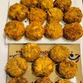 YesYU's cooksnap of when they made メンチカツ☆キャベツ豚肉でｼﾞｭｰｼｰ.