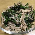 まりっコぐらし's cooksnap of when they made ほうれん草とえのきのナムル【作り置き】.