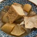 ゆみらんたん's cooksnap of when they made 大根と厚揚げとこんにゃくの簡単煮物.