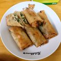 えみりんたん's cooksnap of when they made 一回食べると忘れられない♡海老ニラ春巻き.