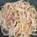 ポムポムポヨコ's cooksnap of when they made レンジで簡単☆もやしとハムの中華サラダ。.