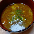 ちかﾁｬﾝ☆'s cooksnap of when they made 残り物リメイク★カレーの和風スープ♪.