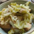 あゆたっくん's cooksnap of when they made 春キャベツとお揚げのさっぱり梅煮.