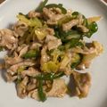かんじきんぐ's cooksnap of when they made 豚肉とピーマンとキャベツの炒めもの.