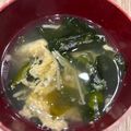 ゆずこち's cooksnap of when they made 生姜が決め手♪ワカメと卵のスープ.