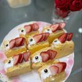 クックB1W5CQ☆'s cooksnap of when they made 鯉のぼりケーキ　シフォンサンド.