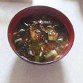 きらり流れ星's cooksnap of when they made お味噌汁に七味唐辛子を少し✨.