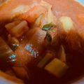 クックIFIIQ3☆'s cooksnap of when they made 鮭と濃厚あらごしトマトのミネストローネ.