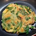 梨瀬かぁか's cooksnap of when they made カリッモチッ米粉のチヂミ.