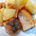 みき☆ハチ's cooksnap of when they made コクうま☆塩鮭とじゃがいもの味噌バター.