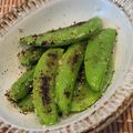 あーこ姐's cooksnap of when they made 簡単　スナップエンドウ ソテー.