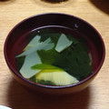 チコリママ's cooksnap of when they made タケノコとアオサのすまし汁.