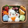 直美☆彡's cooksnap of when they made キャラ弁☆ネコちゃん弁当.