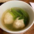 ナチュキチ♪'s cooksnap of when they made 簡単♪ほうれん草と肉団子の春雨スープ.