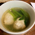ナチュキチ♪'s cooksnap of when they made 簡単♪ほうれん草と肉団子の春雨スープ.