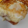 た。そ。's cooksnap of when they made ハムエッグチーズ　ワンパントースト♪.