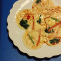神風＊'s cooksnap of when they made ちょー簡単☆餃子の皮ピザ‼.
