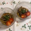 yesmama's cooksnap of when they made なすのそうめん☆母のお料理ノートから.