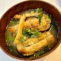 yu🐓's cooksnap of when they made オリーブオイル炒め茄子のお味噌汁＋胡麻油.